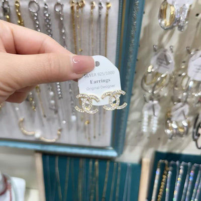 Bijoux argentés ou or 925/1000  Demi anneaux