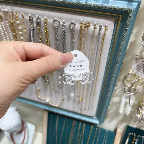 Bijoux argentés ou or 925/1000  Demi anneaux